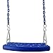 Swing Set Stuff Inc. Flat Seat with 5Coated Chain & SSS Logo Sticker Flat Seat Coated Chain, Blue