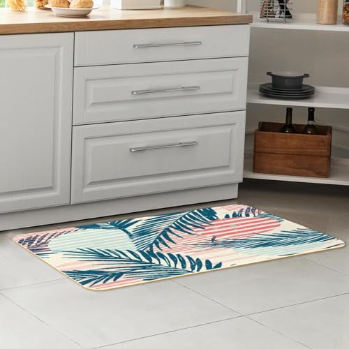 Alfombrillas de cocina absorbentes y lavables para pasillo o lavandería 7