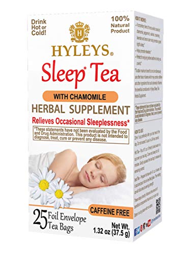 Hyleys Tea Sleep Herbal With 25 Bags Pack, Chamomile, 300 Count, Pack Of 12 #TOP2