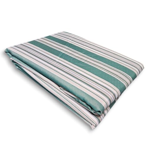GARGIX TENDA DA SOLE CON ANELLI RESISTENTE ESTERNI BALCONE VERANDA GIARDINO (VERDE, 300X300 CM)