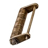 Cadenas en métal : le verrou de style chinois convient pour les boîtes à bijoux, les armoires, les tiroirs les boîtes .
