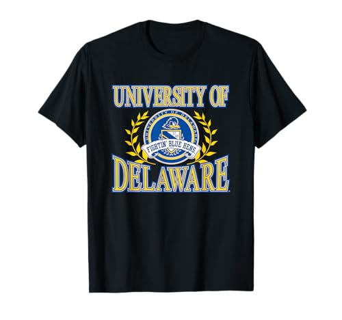 Delaware Fightin' Blue Hens Laurels Officially Licensed T-Shirt