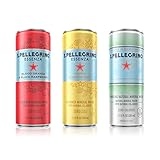 S.Pellegrino Essenza Variety Pack - Blood Orange, Lemon, Original (unflavored) ,11.15 Fl. Oz (Pack...