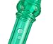 Soprano Descant Recorder 8 Hole-3 Piece Kids Crystal Music Flute w/Cleaning Rod Bag Instruction Green