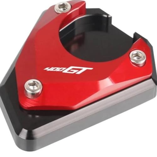 Béquille de moto CFMOTO 400NK en aluminium usiné CNC pour stabilisation sur sol meuble