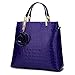 ZiMing Womens Handbags Glossy Patent Leather Top Handle Handbag Tote Bags Satchel Ladies Premium Shoulder Bag Crossbody Bag