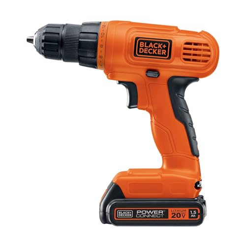 BLACK+DECKER 20V MAX Cordless Drill / Driver with 30-Piece Accessories (LD120VA)
