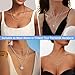 Jewlpire 925 Sterling Silver Chain Necklace for Women, 2mm Rope Chains Silver Chain for Women Sturdy & Comfortable & Shiny Womens Chains Necklace 34 Inch