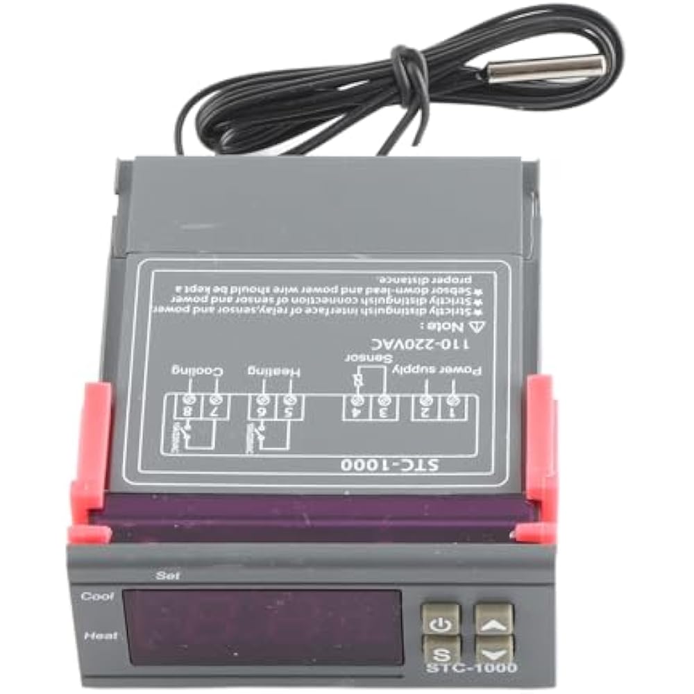 Digital Temperature Controller Eujgoov STC-1000 Kuwait Ubuy