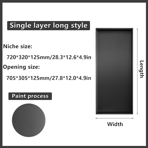 Półka ścienna ze stali nierdzewnej nie wymaga instalacji Rozwiązanie do przechowywania w łazience Nowoczesny design dla łatwego jonowania i oszczędzania miejsca.