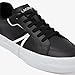 Lacoste Men's L004 Sneaker, Black/White, 11