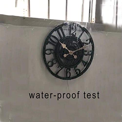 Outdoor/Indoor Wall Clock Waterproof, Silent Non Ticking 12 Inch Clock Decor Clock For Patio, Garden, Pool Or Hanging Outside #TOP6