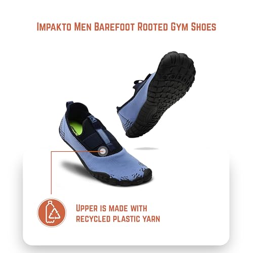Image of Impakto Barefoot Rooted Comfortable Big Toe Box Gym, Cross Training, Walking Shoes for Men