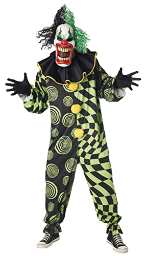 Disfraz Funhouse Freak California Costumes Hombre Plus 2XL Payaso de Terror