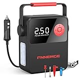 🚗【Fonction d'arrêt automatique】 Peut détecter automatiquement la pression des pneus et le gonflage programmable. Utilisez 