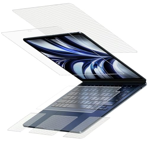 [5_Zbg(+V+p[Xg+^b`pbh+L[{[hJo[)] ClearView(NAr[) MacBook Air 13.6 2024 M3 / 2022 M2p t ی tB  ڂɗD A`OA u[CgJbg