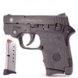 TALON GRIPS for Smith & Wesson Bodyguard 380 Black Granualte - 701G W/Free Sticker - Johnson...