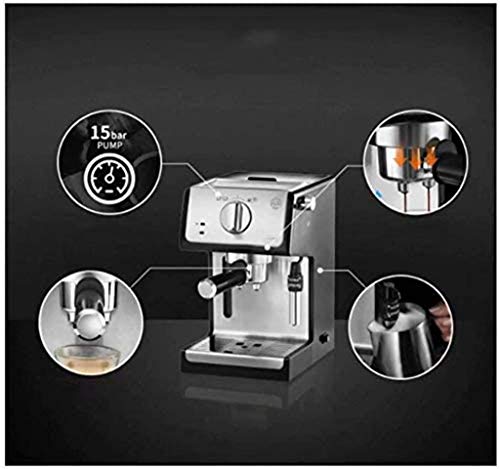 Cafetera semiautomática de bomba 1.1 L programable miniatura 7