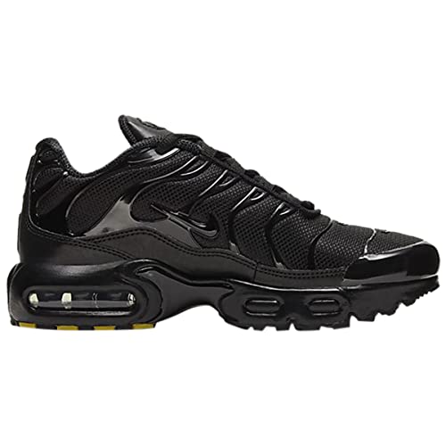 Nike Air Max Plus Little Kids' Shoes (CD0610-001, Black/Black/Black) Size 10.53