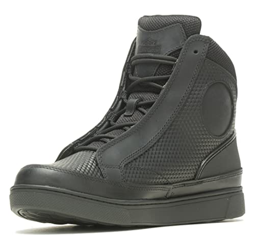 Harley-Davidson Men's Vardon Carbon Black or Grey Riding Sneaker Boots D962622