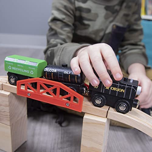 Conductor Carl Wood Train Track Bridge Expansion Pack| Compatible With Most Train Tracks| 11 Count (Pack Of 1) #TOP4