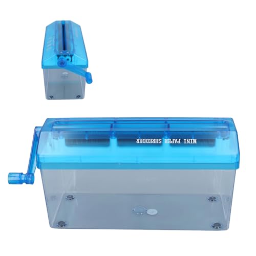 Mini déchiqueteuse papier A4 manuelle sans électricité
