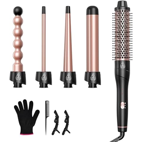 Lopeie 5 in 1 Curling Wand Set Cover