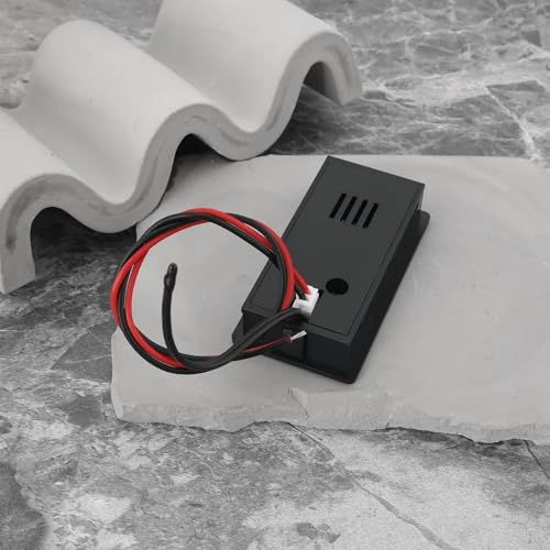 OTOTEC Batterie-Monitor, Batterieüberwachung, Auto-Stromerkennung, Elektrofahrzeug, Instrumentenmonitor mit Leitung für Elektromotorräder, Golfwagen, Autos, PKW, Schiffe, 61,3 x 33,3 x 13,5 mm, 1