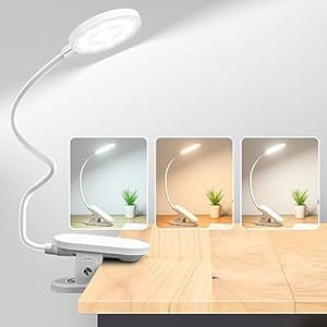 Mefine Klemmleuchte Bett J01, 3 Farbtemperaturen