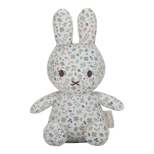 Image of Little Dutch Miffy x NIJN466 Plush Toy Hare Miffy - Lucky Leaves All Over (20 cm)