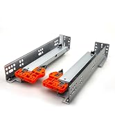 HLC Undermount Drawer Slides 12 Inch - 6 Pairs, Soft Close, Full Extension, Heavy Duty Rails For Cabinet & Furniture - View #2