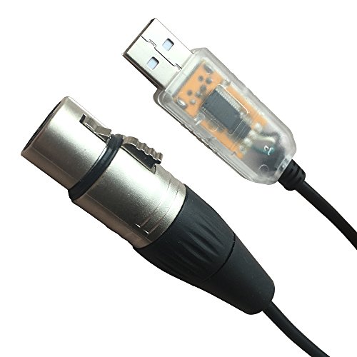 SB RS485 DMX512 Verlichting Apparatuur Controle Kabel Stage Verlichting DJ Kabel voor Freesyler … (3m)