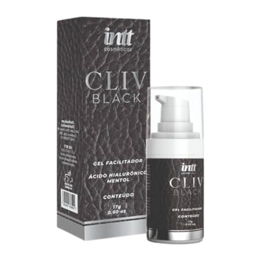 Cliv Intt Black Gel Dessensibilizante Hialurônico 17g - Intt
