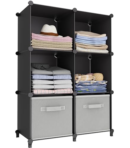 6-Cube Storage Organizer, Closet Organizer Storage...