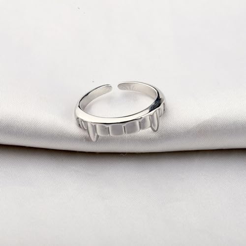 WUSUANED Vampire Teeth Ring - Vampire Character Jewelry for Lover of Horror Gifts2