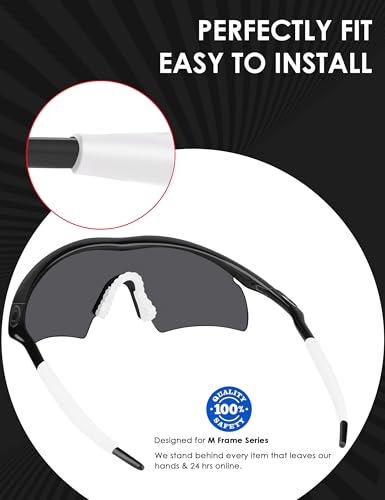 Image of BLAZERBUCK Replacement Earsocks for Oakley M Frame Series Sunglasses