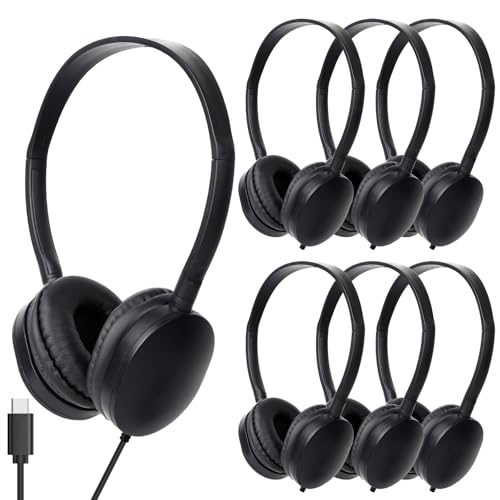 Casque filaire USB C enfants pour cours en ligne et activités multimédias scolaires