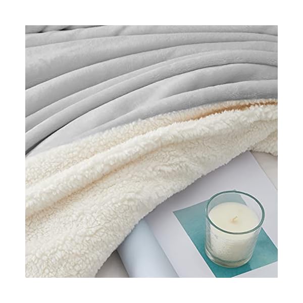 Walensee Sherpa Fleece Blanket Plush Throw Fuzzy Super Soft Reversible Microfiber Flannel Blankets For Couch, Bed, Sofa Ultra Luxurious Warm and Cozy For All Seasons - Image 10