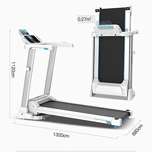 Image of Electric Folding Treadmill Walking and Running Machine Cardio Fitness Exercise Equipment Easy Assembly and Move