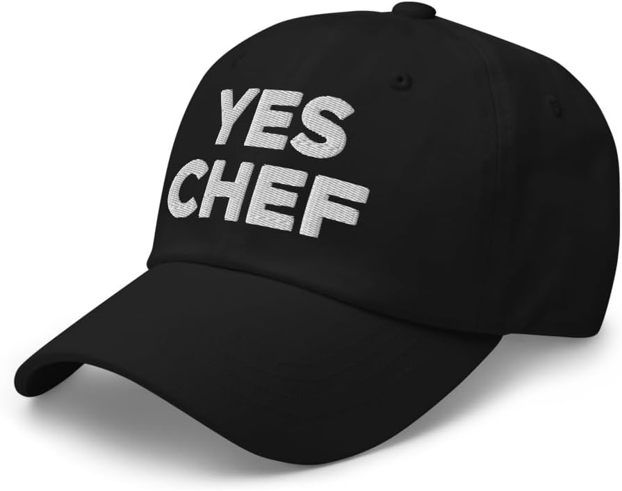 Yes Chef Hat (Embroidered Dad Cap)