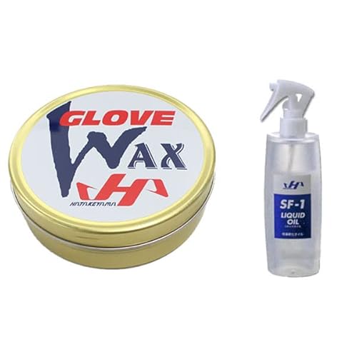 23%OFF ハタケヤマ HATAKEYAMA WAX-1 + SF-1 グラブ・ミット メンテナンス 2点セット ホワイト