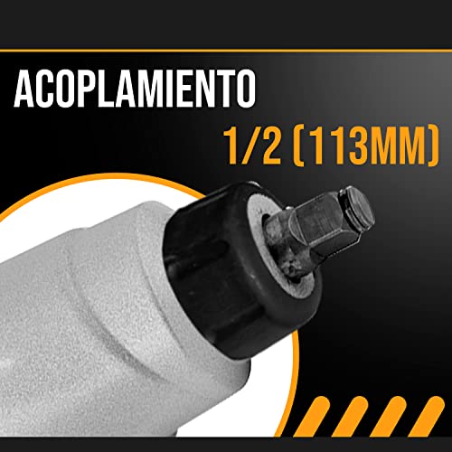 Hoteche P802010A 1/2" Dr. Electric Impact Wrench Sockets Variable Speed 1010W Carry Case #TOP6