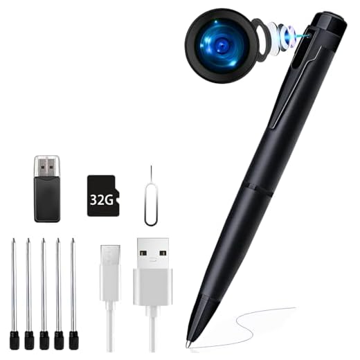 1080P Full HD Pen Camera for Discreet Use