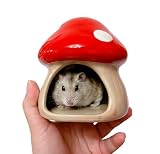 YZHZOM Ceramic Hamster Hideout - Small Animal Houses & Habitats for Mice, Gerbils, Lemmings or Other Small Pets - Accessories