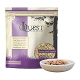 Quest Cat Food Freeze-Dried Raw Bite-Sized Nuggets - Chicken Recipe - Raw Food for Cats - 10 oz