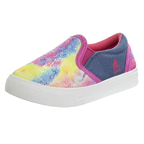 Sail Girl's Slip on Light-Weight Breathable Walking Sneakers