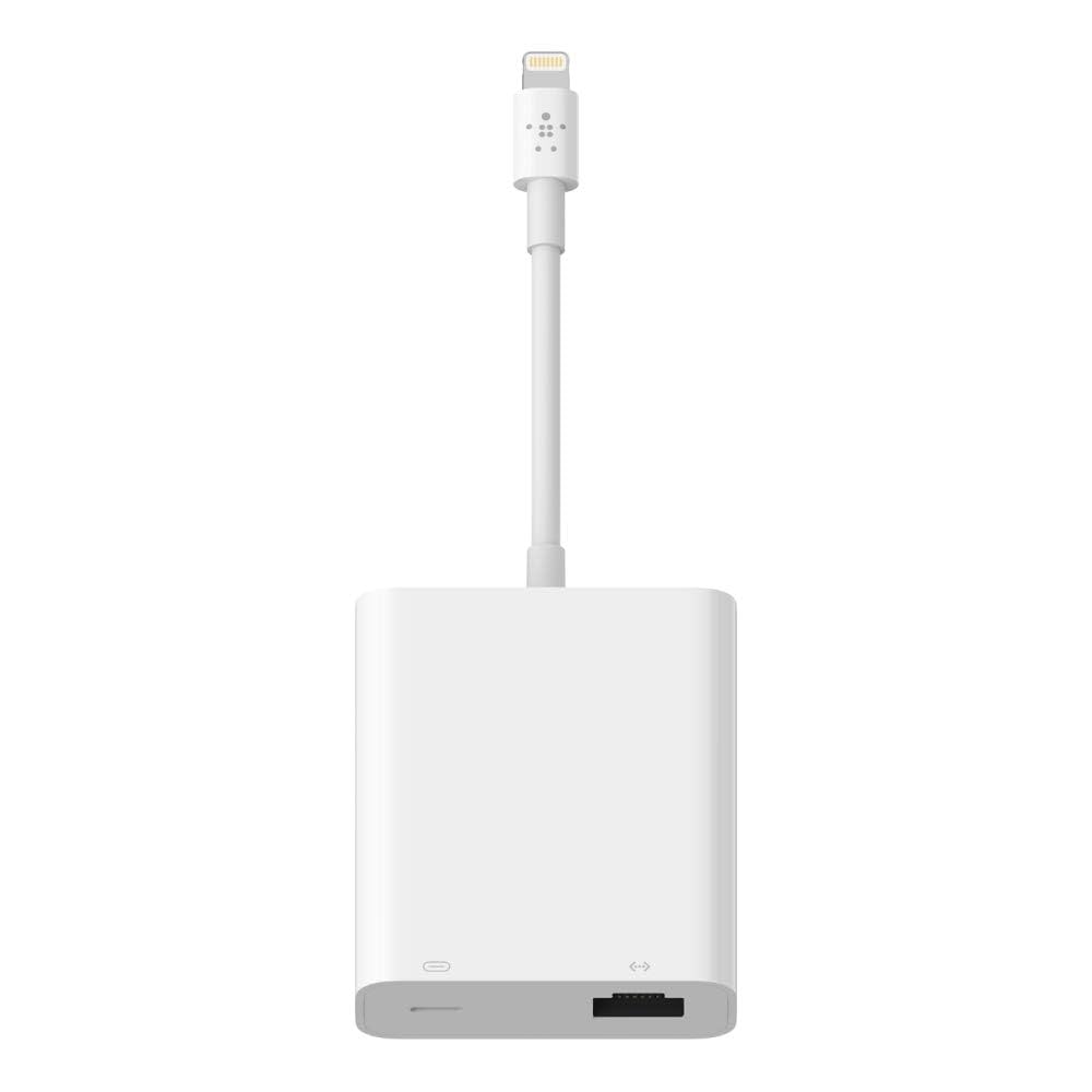 Belkin ライトニング 有線 LANポート + ライトニング変換アダプタ Amazon.co.jp: Belkin ライトニング to RJ45 有線 LANポート +
