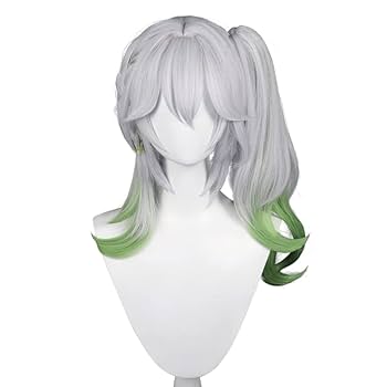 原神　コスプレ　ナヒーダ　ウィッグ付き Amazon.co.jp: ナヒーダ ウィッグ 原神 コスプレ ナヒーダ