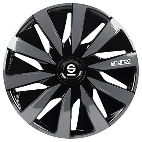 Sparco SPC1491BKGR wheel covers Lazio 14-inch black/grey Cover