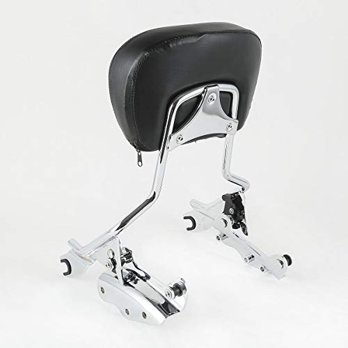 image for TCMT Detachable Passenger Backrest Sissy Bar With 4 Point Docking Hard